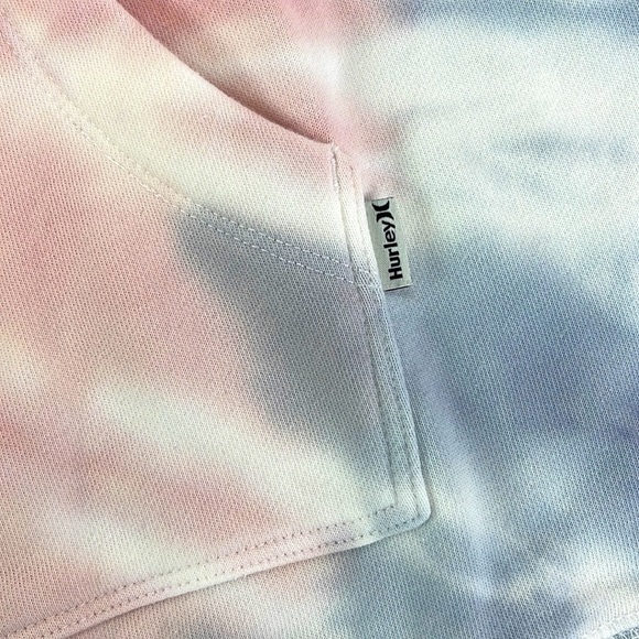🔆HURLEY🔆 IVY TIE DYE EASY RAGLAN HOODIE - Picture 11 of 15